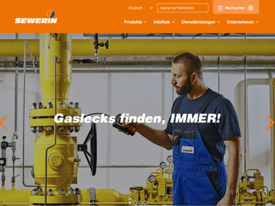 Website SEWERIN Hermann Sewering GmbH